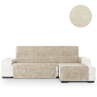 Vipalia Cubre Sofá Protector Antimanchas Marfil Chaise Longue para perros