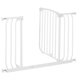 Barrera de seguridad para puertas y escaleras color Blanco