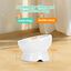 Nobleza - Comedero Cerámica para Gatos, Comedero para Gatos Elevado con Inclinación de 15°, Reducir la Presión del Cuello y Prevenir los Vómitos, Comedero Gato para Gatos y Cachorros, Blanco, , large indicador imagen numero 2