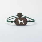 Pulsera de madera Jack Russell personalizable color Verde, , large image number null