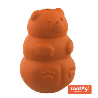 Tootoy! Chew Bear mordedor con dispensador de snacks para perros