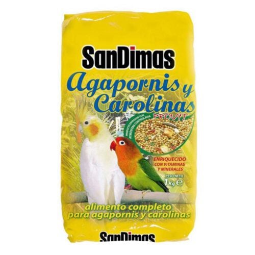 SanDimas comida para agapornis y carolinas