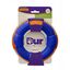 Juguete Aro Mordedor azul y naranja con aroma mora 13cm para perros, , large indicador imagen numero 2