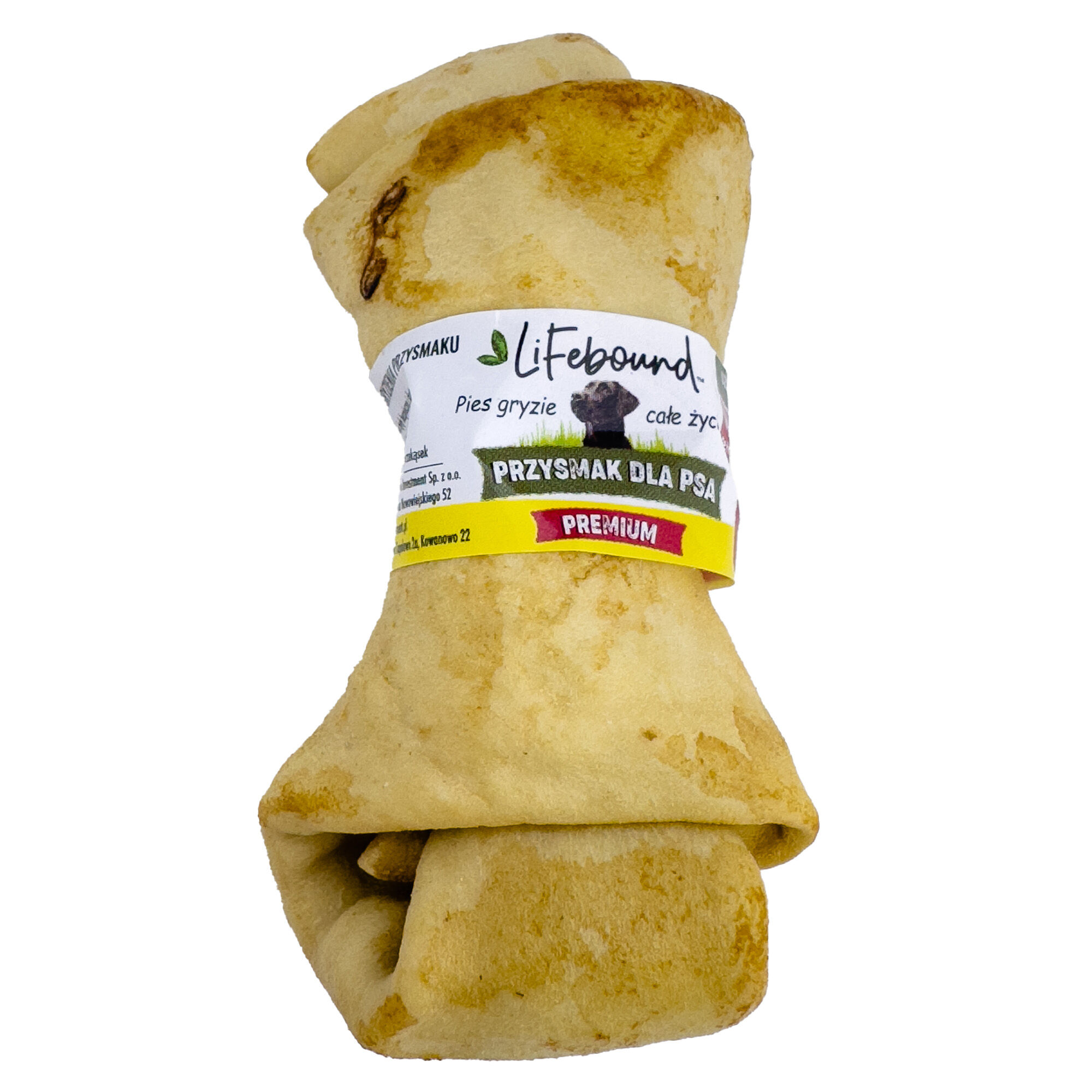 Lifebound Hueso masticable de cuero de ternera, lote de 4, 23 cm, , large Imagen numero 2