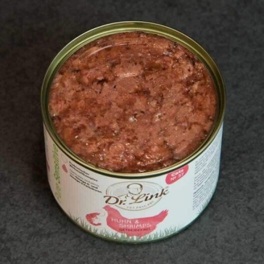 Dr. Link Pure Sensitive Huhn y Shrimps Lata para gatos, , large image number null
