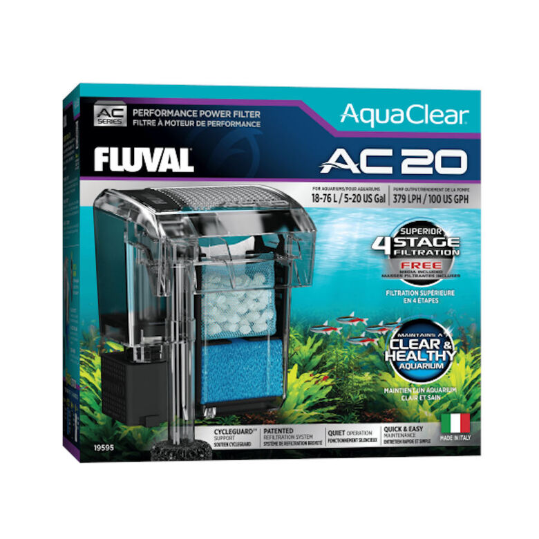 Fluval AquaClear AC Filtro Mochila para acuarios thumbnail