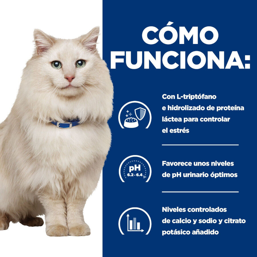 1.5 kg Hill's Prescription Diet Urinary Care c/d pescado azul pienso para gatos, , large Imagen numero 6