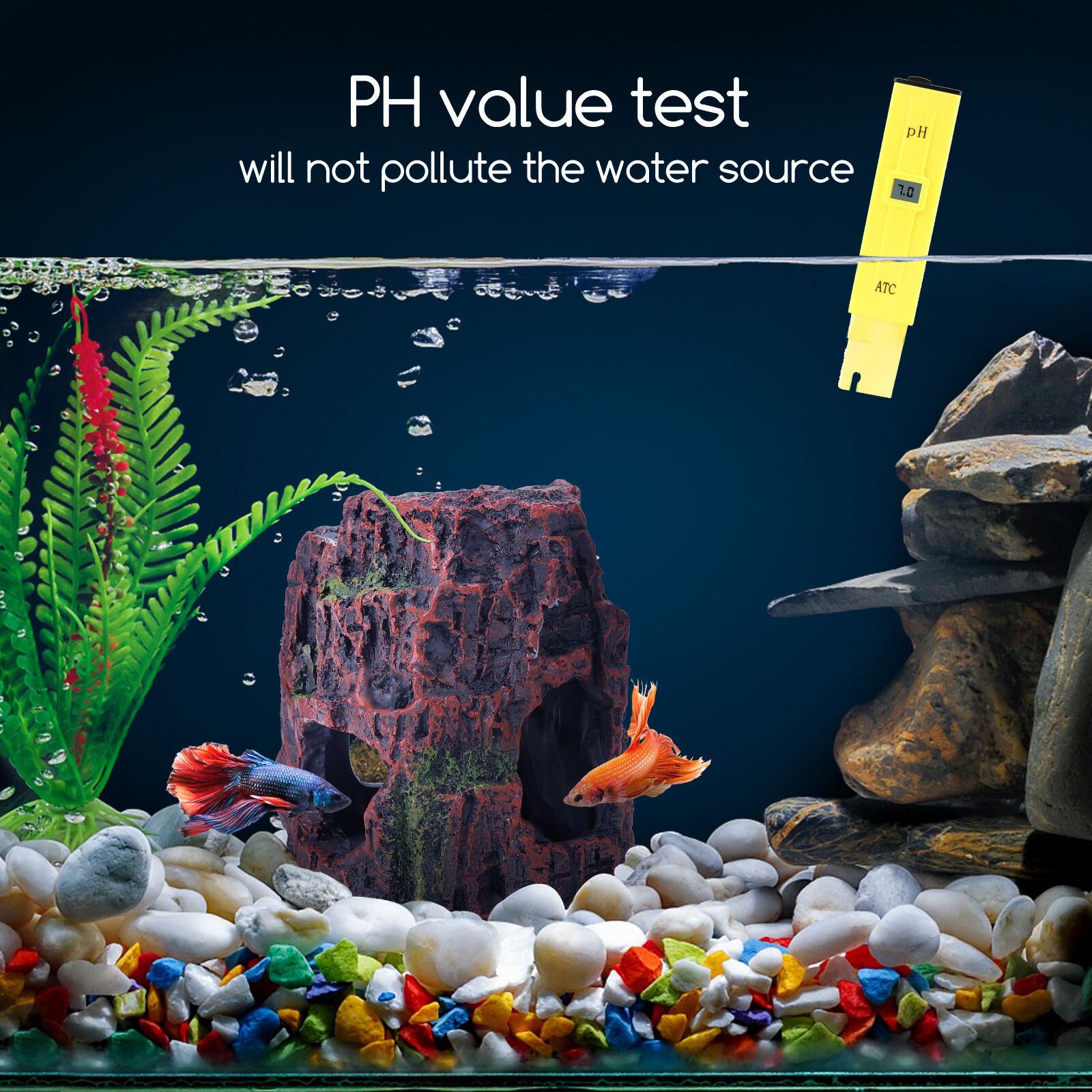 Nobleza Cueva de Madera decorativa para acuarios thumbnail