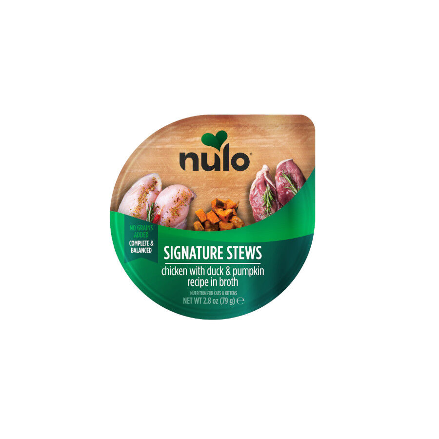 79 g Nulo Signature Stews Pollo con Pato Tarrina para gatos, , large Imagen numero 1