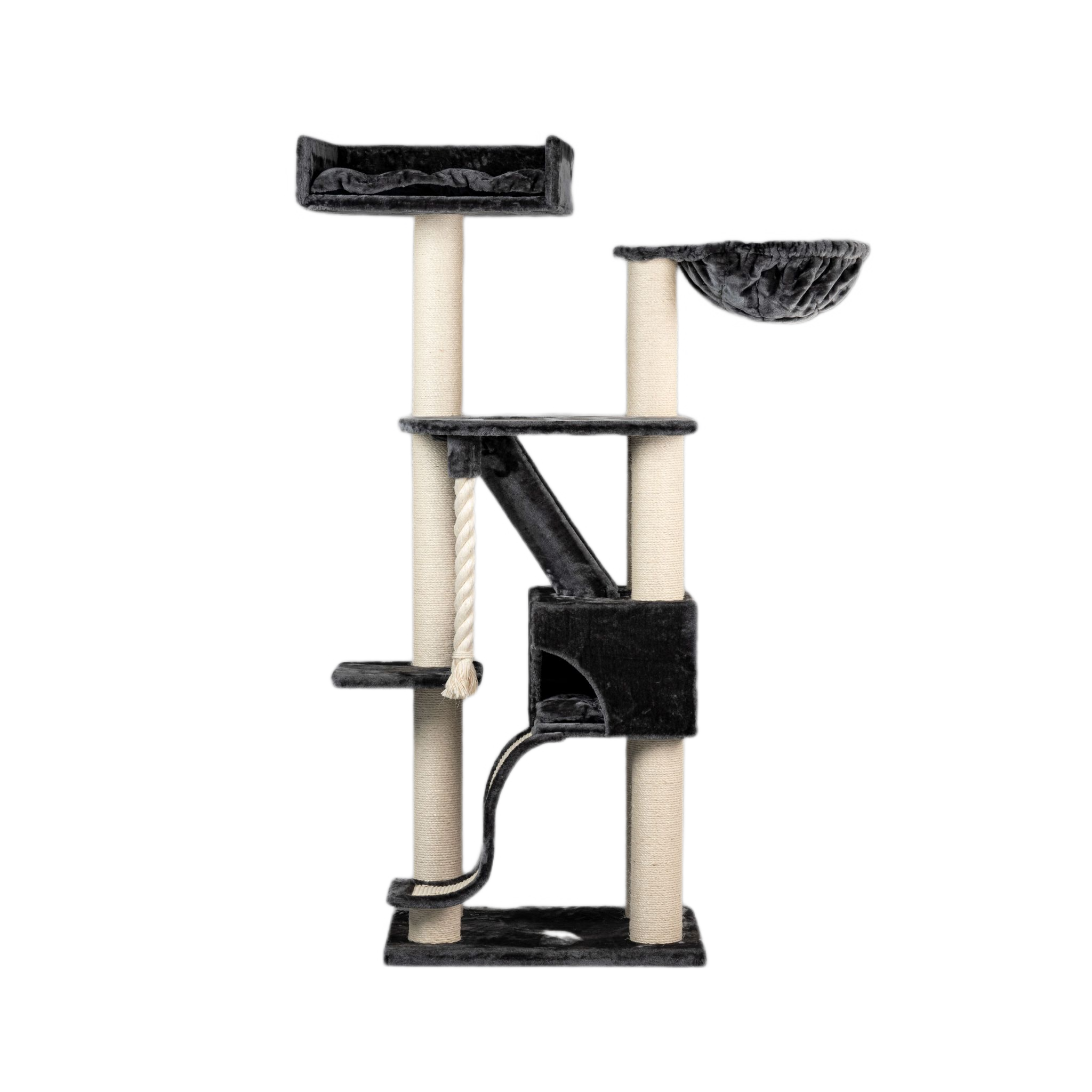 Rascador Kilimandjaro de Luxe color Gris y beige, , large Imagen numero 1