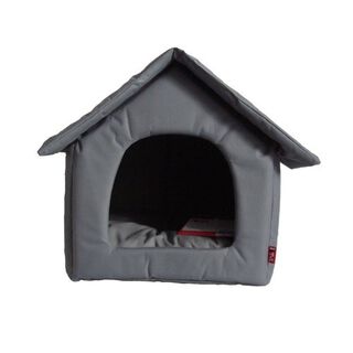 T&Z basic casa cama lavable gris para perros