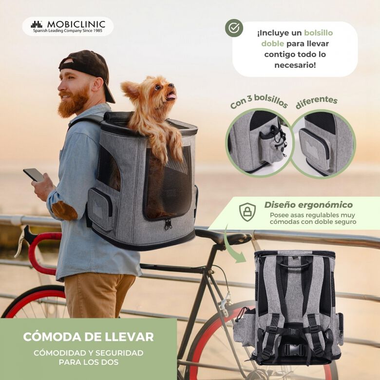 Mobiclinic Bolsa Transportín plegable para mascotas thumbnail