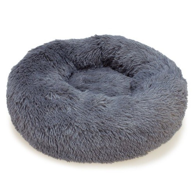 Arquivet cama redonda suave gris oscuro para mascotas, , large image number null