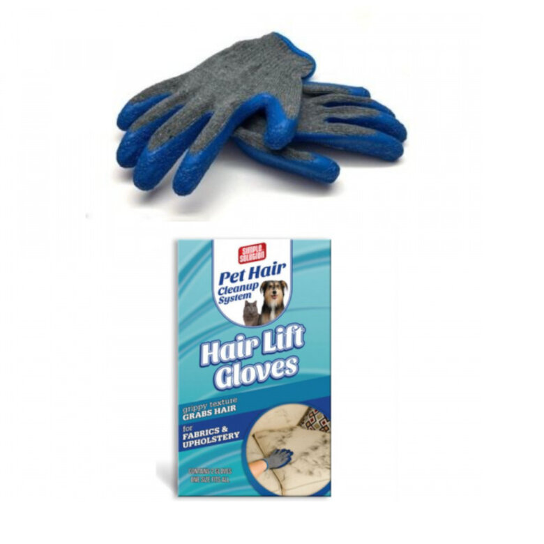 Simple Solutions Guantes de Limpieza de Pelos para perros y gatos