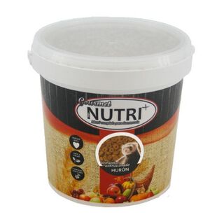Cubo de alimento extrusionado para hurones