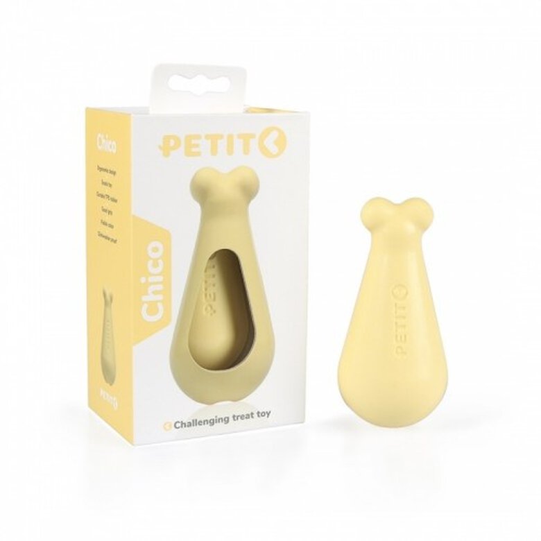 Juguete rellenable para perros color Amarillo, , large image number null