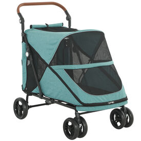 PawHut Carrito para Perros Turquesa