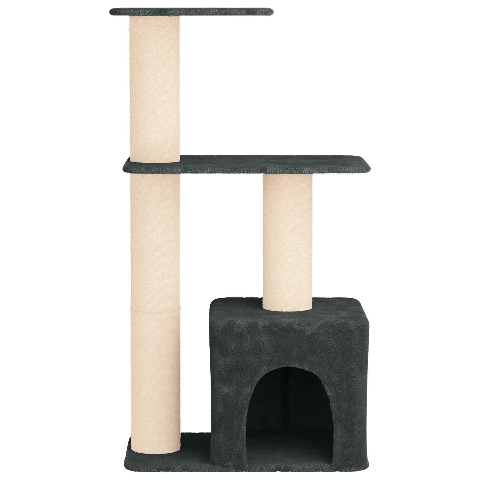 vidaXL &Aacute;rbol para gatos con postes de sisal &Aacute;rbol rascador Muebles animales, , large Imagen numero 5