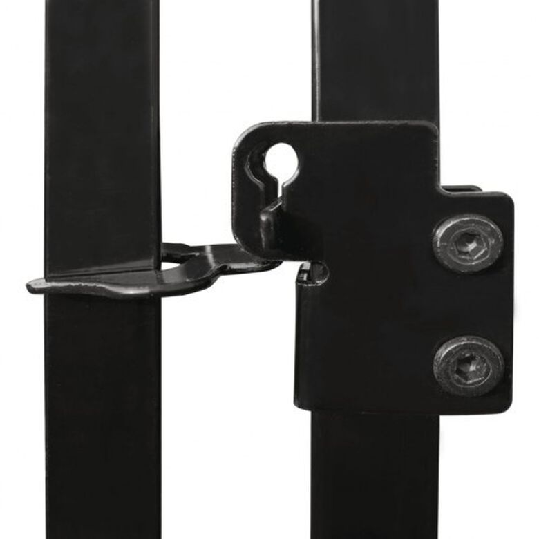 Perrera sin cubrir de acero color Negro thumbnail