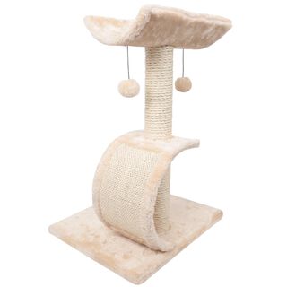 Nobleza Árbol Rascador mediano beige para gatos