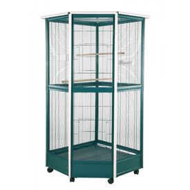 StrongCages Jaula Corner Canarios para pájaros
