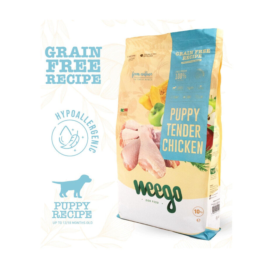 Weego Grain Free Puppy Tender Pollo pienso para cachorros thumbnail