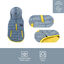 Outech Abrigo Impermeable Gris para perros, , large indicador imagen numero 3