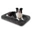 Nobleza Cama para Perros Medianos, Cama Perro Lavable, Peluche Largo Ultra Suave, Soporte Firme, Base Antideslizante, 77x50x10cm, Gris, , large indicador imagen numero 8