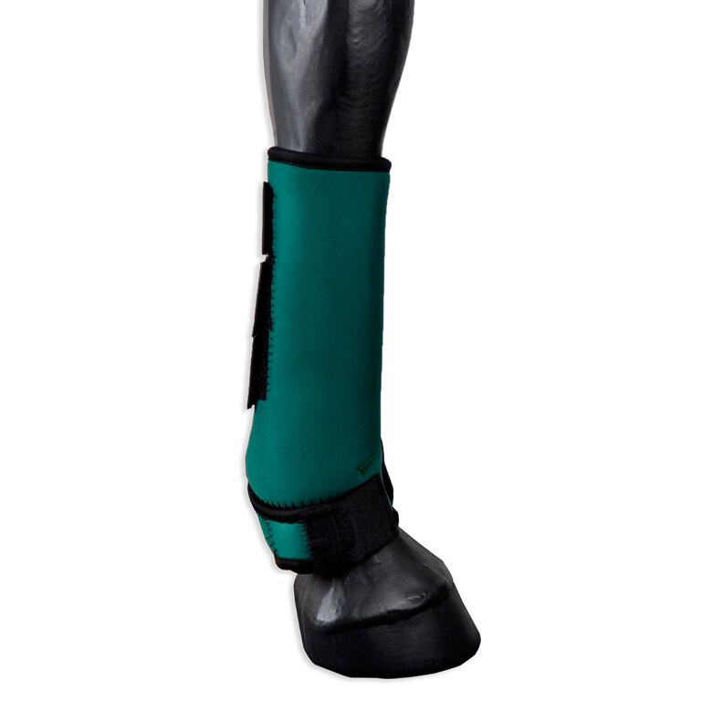 Guarnicioneria Los Nietos Protector Softopren Set De Un Par Color Verde Equipamiento Para El Caballo thumbnail