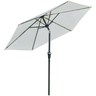Outsunny Sombrilla con Parasol de Terraza para jardín