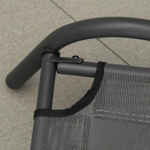 Pawhut cama elevada gris para perros peque&ntilde;os y medianos, , large Imagen numero 3