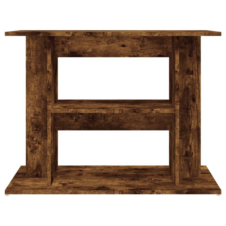 VidaXL Mesa de madera roble ahumado para acuarios thumbnail
