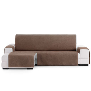 Vipalia Brisa Protector Cubre Sofá Marrón Chaise Longe izquierdo