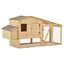 Gallinero de madera para exterior dos niveles, , large indicador imagen numero 1