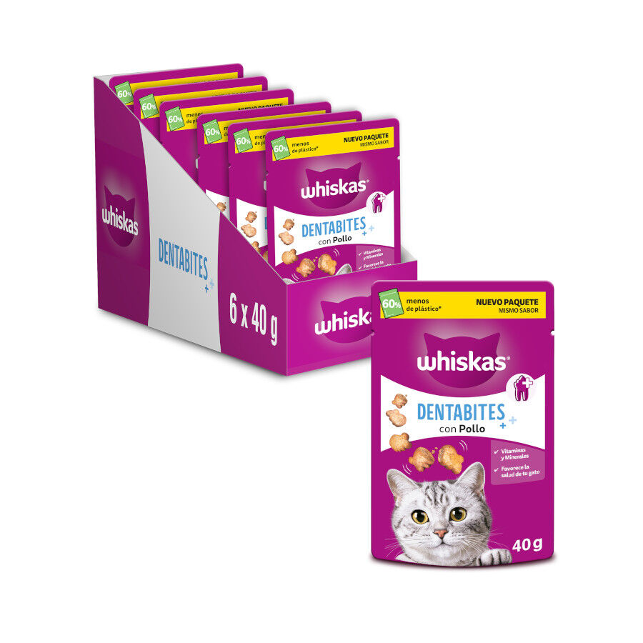 Whiskas Dentabites Snacks para Gatos