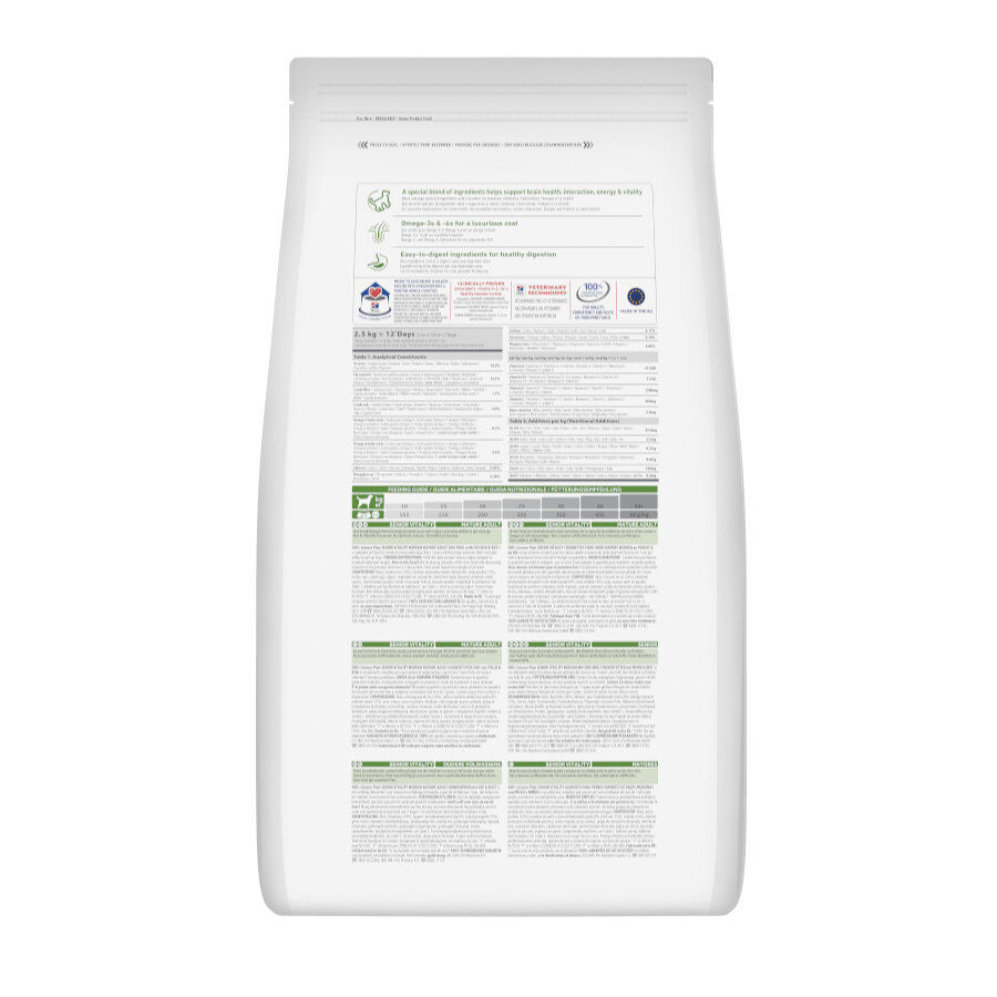 2.5 kg Hill's Science Plan Youthful Vitality Medium Adult Pollo&nbsp;pienso para perros, , large Imagen numero 5