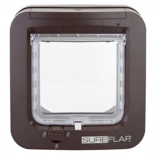 Sureflap PetCare Solapa Automática de Plástico Marrón para gatos thumbnail