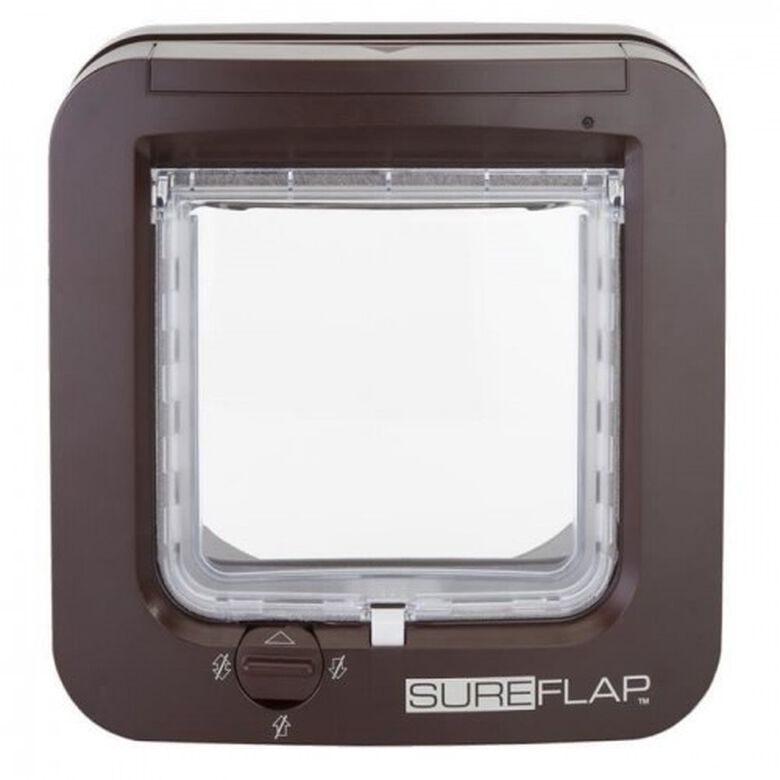 Sureflap PetCare Solapa Automática de Plástico Marrón para gatos thumbnail