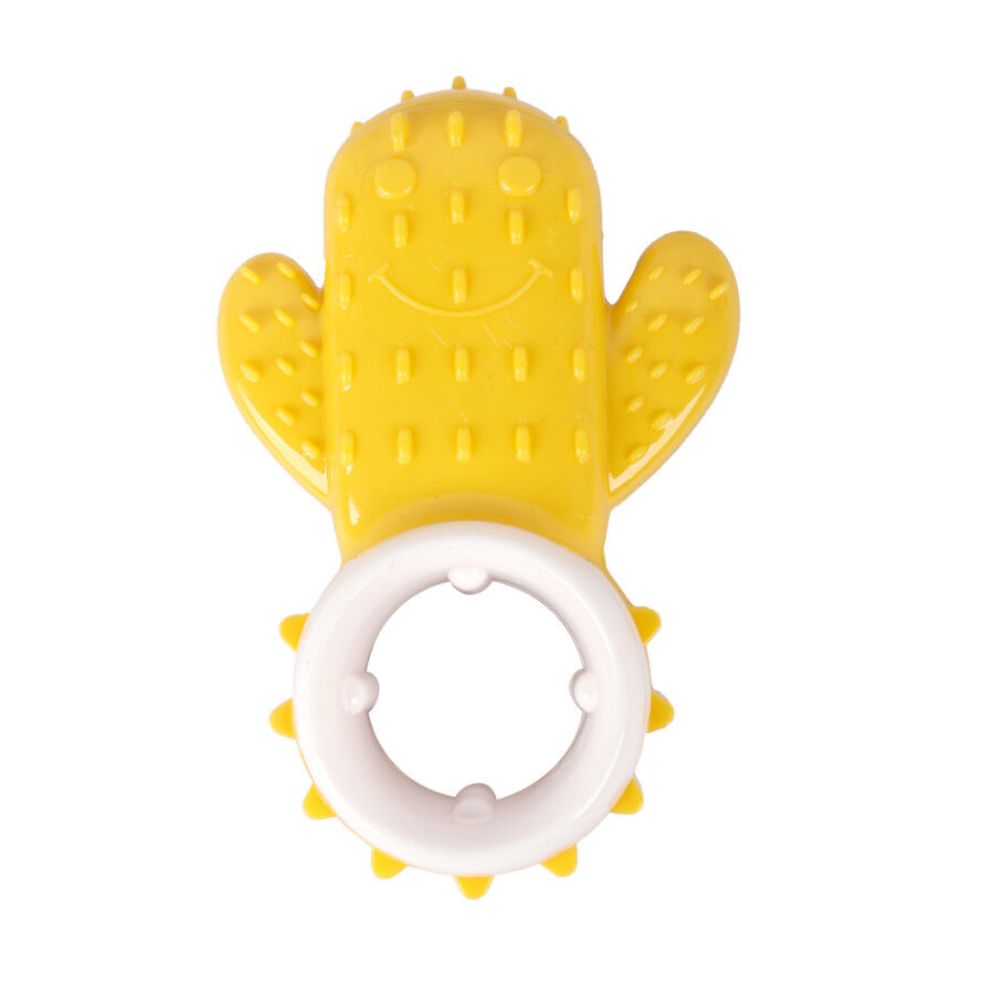 Summer Vibes Mordedor frío cactus amarillo para cachorros thumbnail