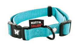 Martin Sellier Collar Turquesa para Perros
