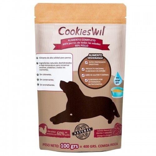 Pienso completo Cookieswil para perros sabor Pollo, , large Imagen numero 3