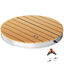 Outsunny Kit Ducha Portátil Madera Natural, , large indicador imagen numero 1