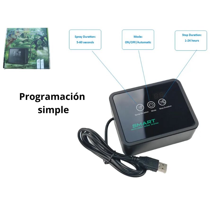 Sistema de lluvia digital- Equipo completo, , large Imagen numero 3