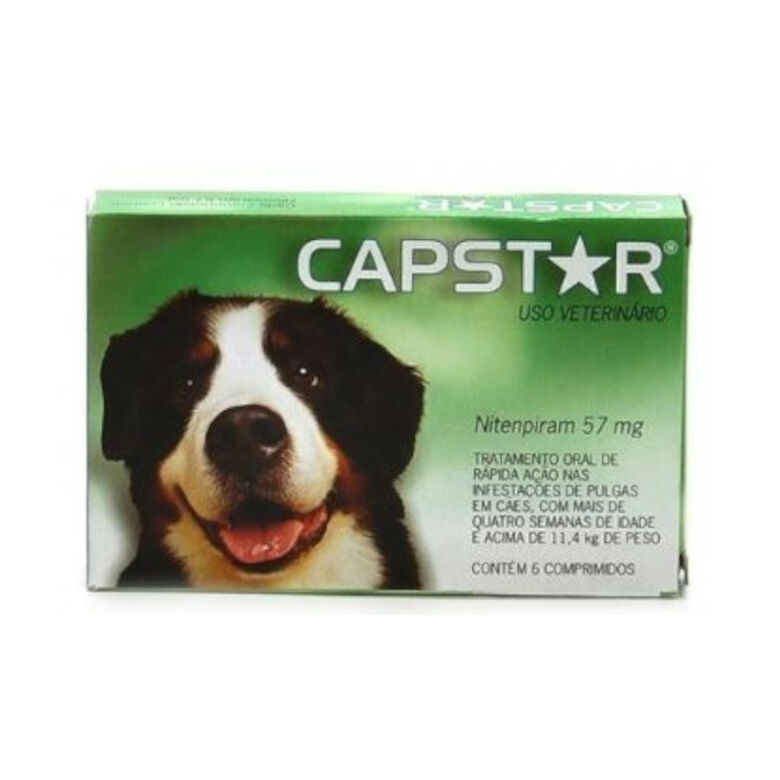 Antipulgas de efecto rápido Capstar de Elanco para perros y gatos