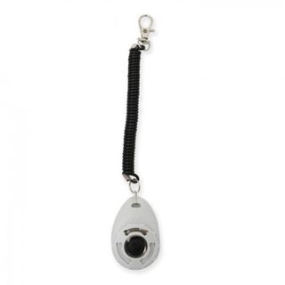 Yago clicker de entrenamiento blanco para perros