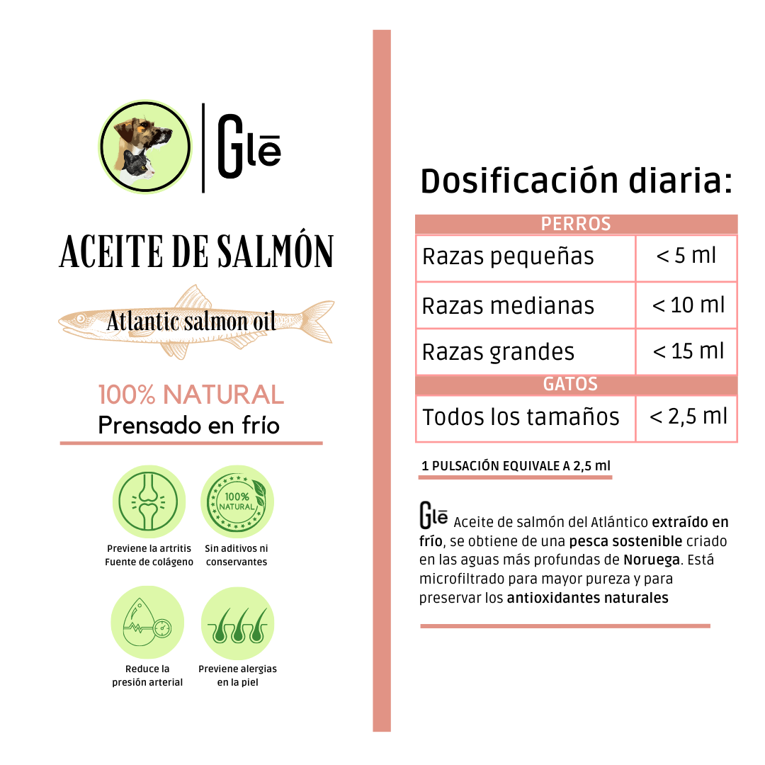 GLE PETS CAJA DE SNACKS NATURALES, REGALOS PARA PERROS, PREMIOS SALUDABLES, 5 BOSLAS VARIADAS + ACEITE DE SALM&Oacute;N PARA PERROS (250 ml) CAJA AMARILLA, , large Imagen numero 5