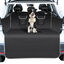 Nobleza Funda Coche Perro, 185 x 105 cm Universal Funda Maletero Coche Perros, Funda Asiento Coche Perro con 2 x Bolsillos de Almacenamiento y Solapas de Parachoques, Impermeable y Antiincrustante, , large indicador imagen numero 1