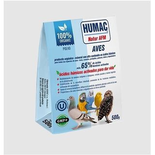 Humac suplemento alimenticio natural 500g para aves