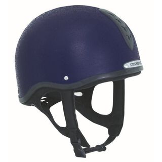 Casco junior de equitación modelo Junior X-air Plus color Azul marino