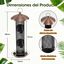 COSTWAY Comedero para P&aacute;jaros de Exterior, Comedero Colgante para P&aacute;jaros Silvestres de Malla de Metal, Alimentador de Semillas para Aves al Aire Libre, Resistente a la Intemperie, Capacidad de 1,6 kg, , large indicador imagen numero 5